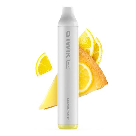 IWIK MAX Lemon Tart 950mAh Sigaretta Usa E Getta 2500 Puff SmoKing