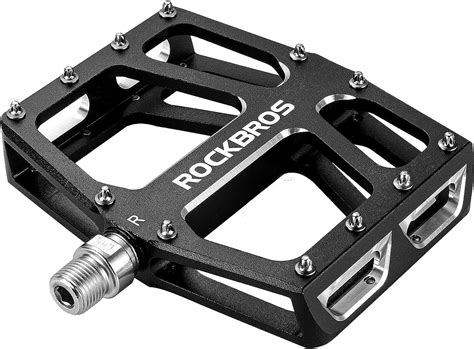 ROCKBROS Pedales de bicicleta de montaña pedales de aluminio para