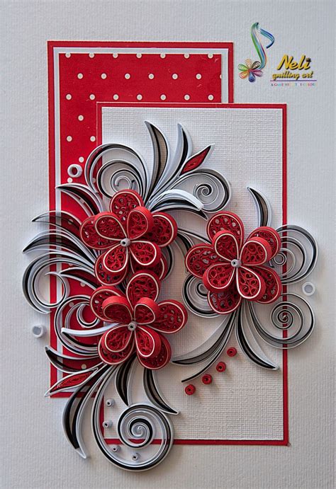 Quilling Card 148 Cm 105 Cm Quilling Cards Paper Quilling