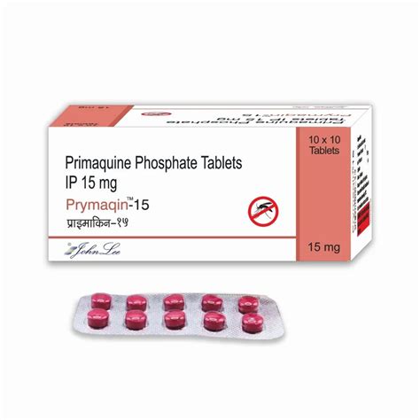 Primaquine Phosphate Tablets Ip 15mg At Rs 25 Stripe Primaquine