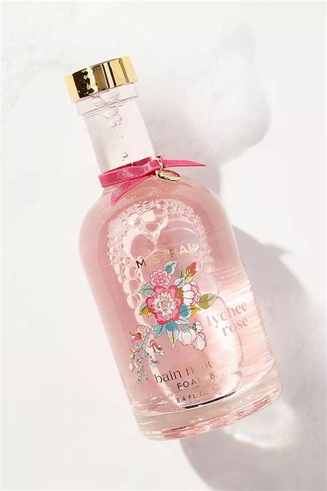 Mistral Lychee Rose Floral Foam Bath Anthropologie