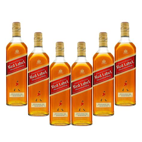 Whisky Johnnie Walker Red Label 6 700ml Costco México