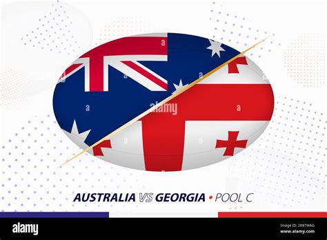 Georgia Vs Australia Stock Vector Images Alamy