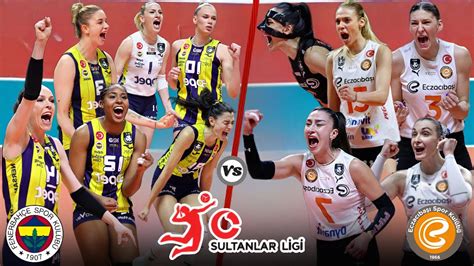 Fenerbah E Opet Vs Eczaciba I Dynavit Volleyball Highlights Women S