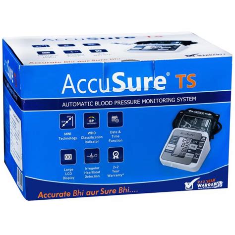 Buy Accusure Ts Autometic Blood Pressure Monitor 140 X 120 X 70 Mm