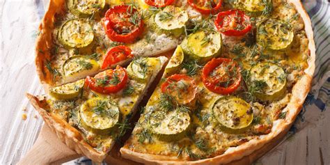 Recette De Tarte à La Tomate Courgette Et Chèvre La Recette Facile