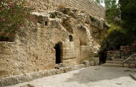 Jesus Tomb Israel Stock Image Colourbox