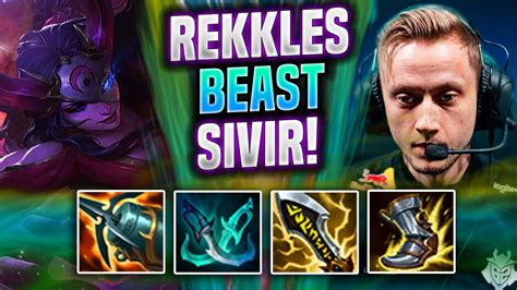 Rekkles Is Beast With Sivir Kc Rekkles Plays Sivir Adc Vs Vayne