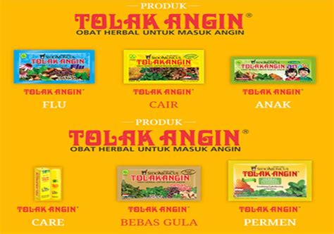 Slogan Tolak Angin Lakaran