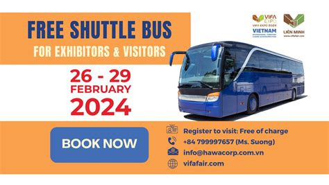 Free Shuttle Bus Service - VIFA EXPO - 16th VIFA EXPO | 5 - 8 Mar, 2025 ...