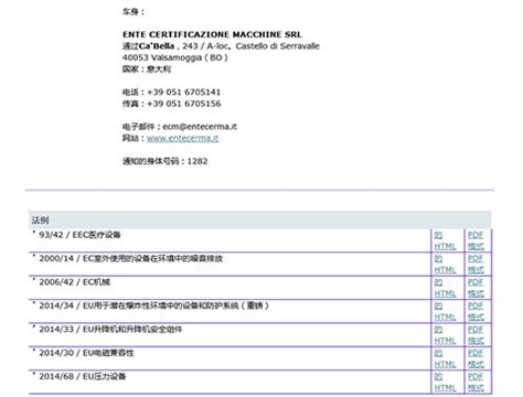 欧盟nb公告号机构ce认证查询方法是什么？英瑞德欧盟ce认证机构