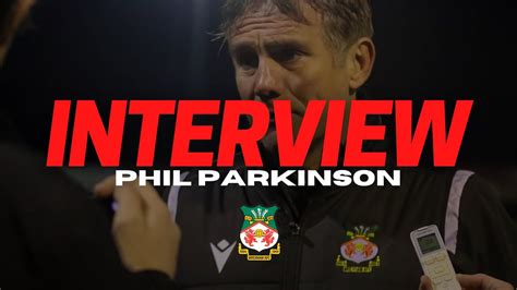 Interview Phil Parkinson Ahead Of Notts County Youtube