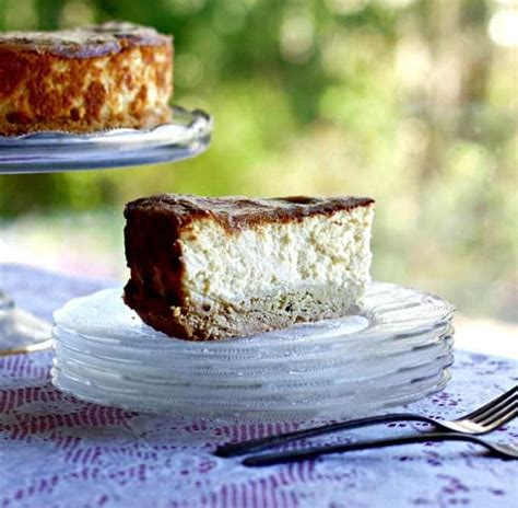Crustless New York Cheesecake | Homemade Food Junkie