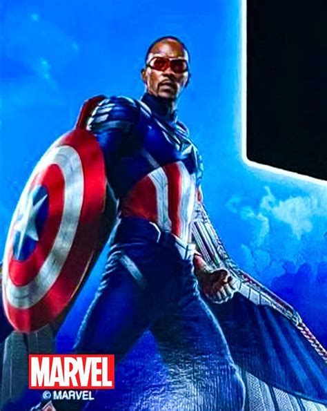 Marvel Reveals First Look At Anthony Mackie S New Cap Suit In Full For