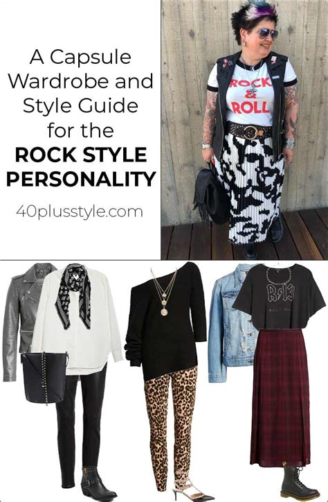 Rock Style Style Guide And Capsule Wardrobe For The ROCK Style Rock