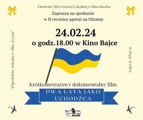 Dwa lata jako uchodźca Projekcja filmu krótkometrażowego Sobota 24