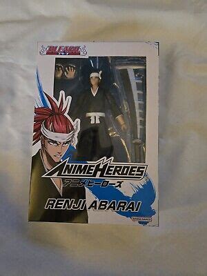 New Anime Heroes Bleach Renji Abarai Inch Action Figure