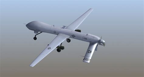 Mq 1 Predator Drone 3d Model