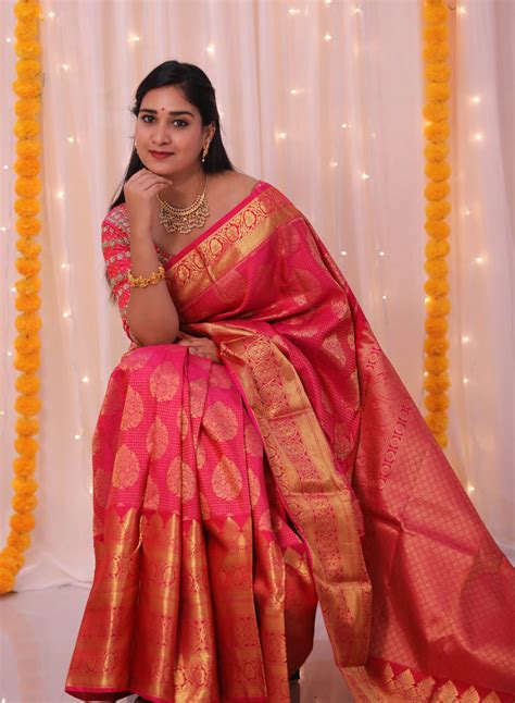 Stunning Kanchi Pattu Sarees By Priva Collective South India Fashion