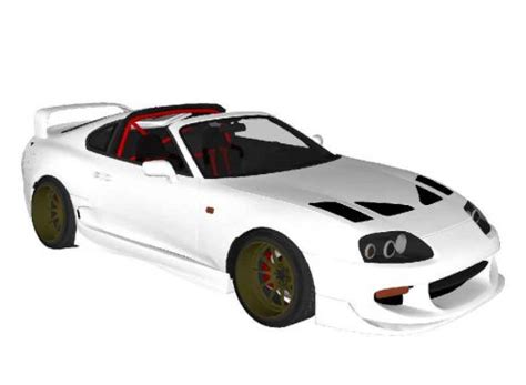 Toyota Supra Targa MK4 3D Model 73964 Model COPY Default