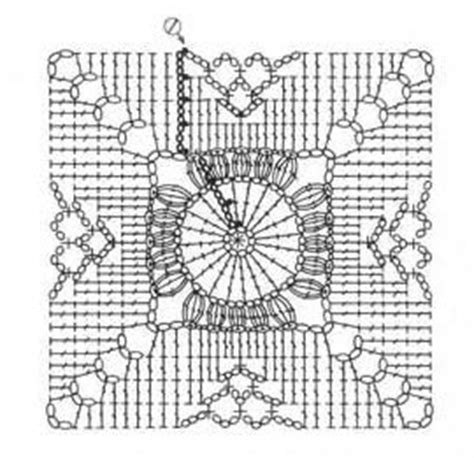 Square Motif Crochet Pattern - Knitting Bee