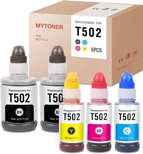 Mytoner Botella De Tinta Compatible De Repuesto Para Epson T