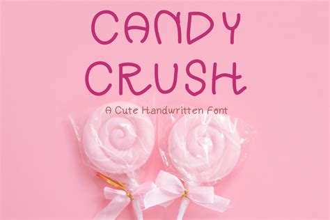 Candy Crush Font By Katetype · Creative Fabrica