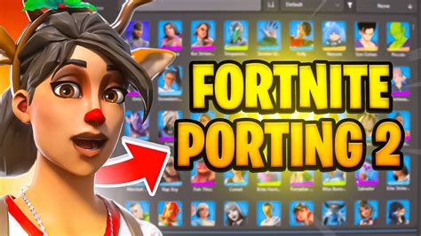 Tuto Avoir Tout Les Skins De Fortnite Sur Blender Fortnite Porting