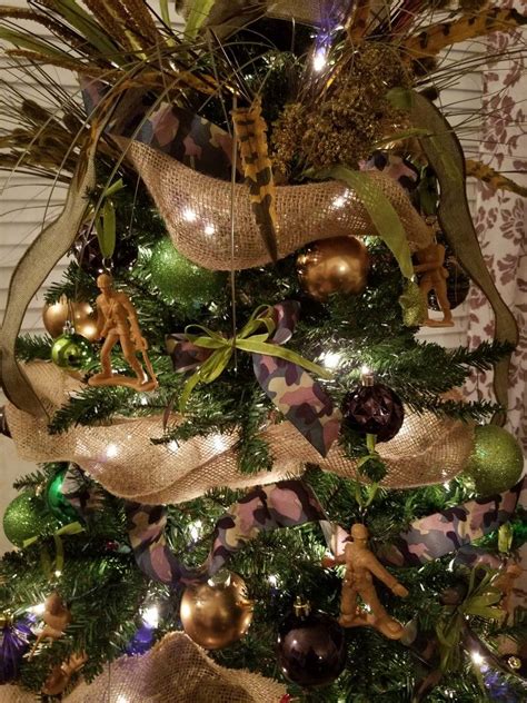 Army Camo Christmas Tree Army Christmas Military Christmas Camo