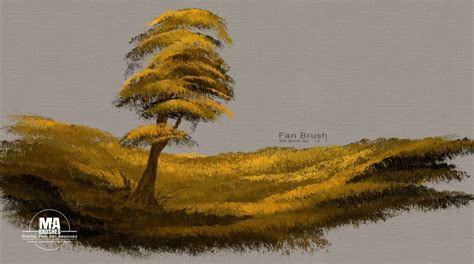 Artstation Ma Brushes For Photoshop Foliage Trees Grass And Leaves