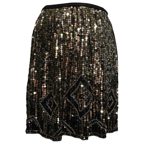 Calypso St Barth Silk Mini Skirt Gem