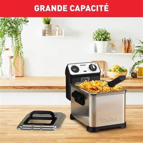 TEFAL Friteuse huile semi professionnelle 2400 W 3 L jusqu à 4 pers