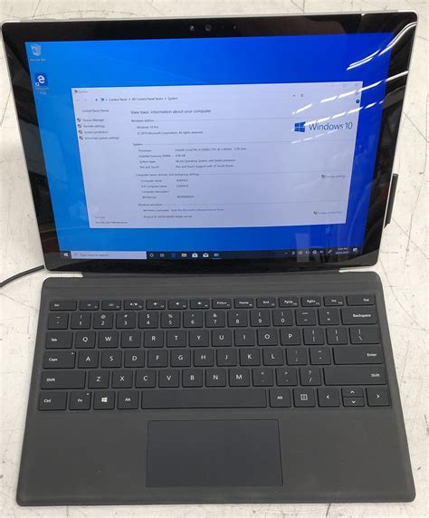 Microsoft Surface 1724 Pro 4 Lot 1209383 Allbids