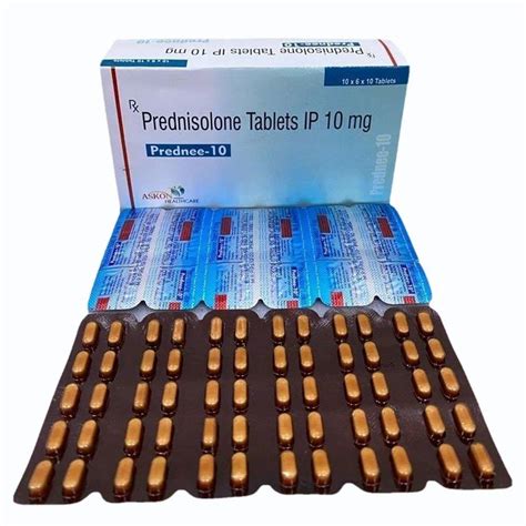 Prednee Prednisone 10 Mg Tablet At Rs 100 Stripe Prednisone Tablets