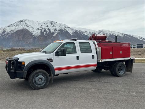 2009 Ford F 550 4x4 Brush Truck Quick Attack W1357 Fenton Fire