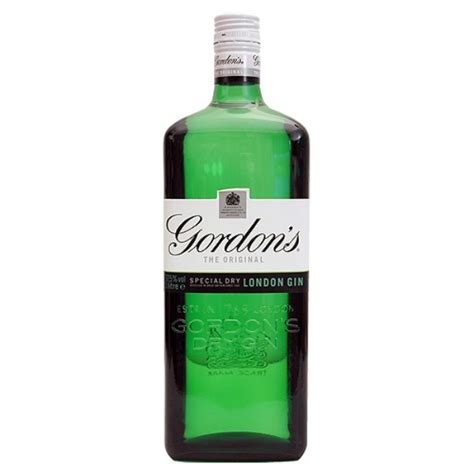 Gordons Special Dry London Gin 1l Alcohol And Booze