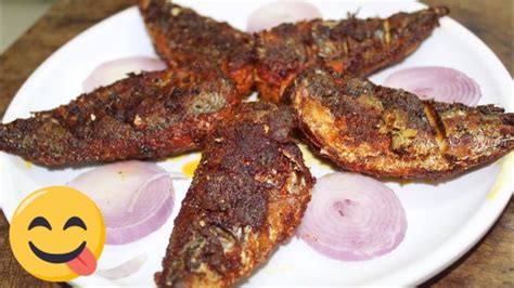 Thengai Paarai Meen Fry in Tamil தஙகய பற மன வறவல Samayal