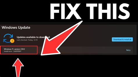 Windows 11 23H2 Install Error 0x800f081f FIX THAT WORKS