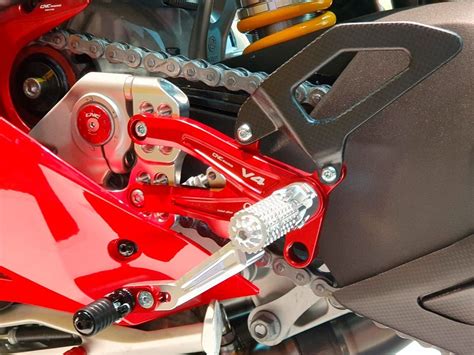 Pe Pr Cnc Racing Pramac Edition Adjustable Rearsets Ducati Panigale