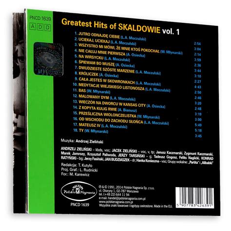 Greatest Hits Of Skaldowie Volume Skaldowie Muzyka Sklep Empik