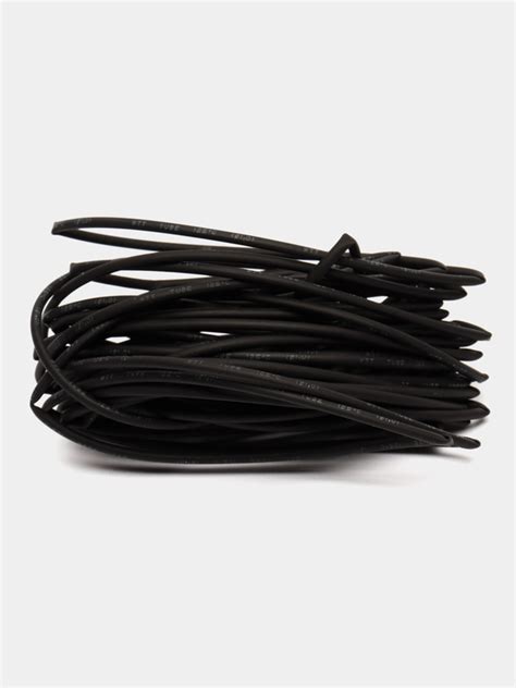 Термоусадка 1.0/0.5мм черная (отрезок 5 метров) купить по цене 119 ₽ в ...