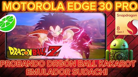 Drag N Ball Kakarot Emulador Sudachi Tes Prueba Dispositivo Android