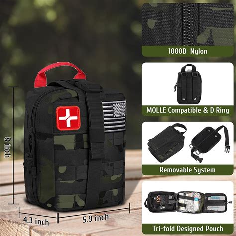 Abpir Kit De Primeros Auxilios De Supervivencia De Emergencia Kit De