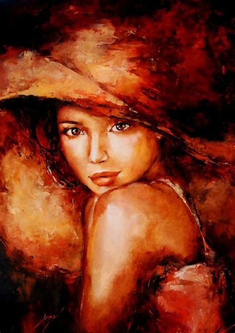 Pin By Babs Wassenaar On ELZBIETA BROZEK Art Painting Portrait Art