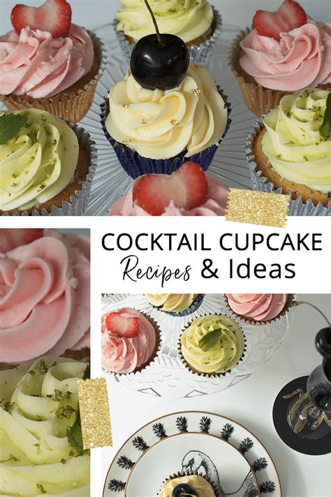 Cocktail Cupcake Recipes And Ideas Daring Home Decor