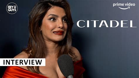 Priyanka Chopra Jonas On Citadel Amazons New Spy Thriller Youtube