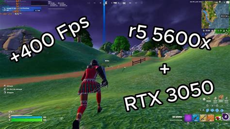 Ryzen 5 5600x RTX 3050 Fortnite Performance Mode Low Meshes