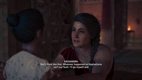 Assassin S Creed Odyssey Perikles S Symposium Kassandra And Phoibe Goodbye Cutscene 2018