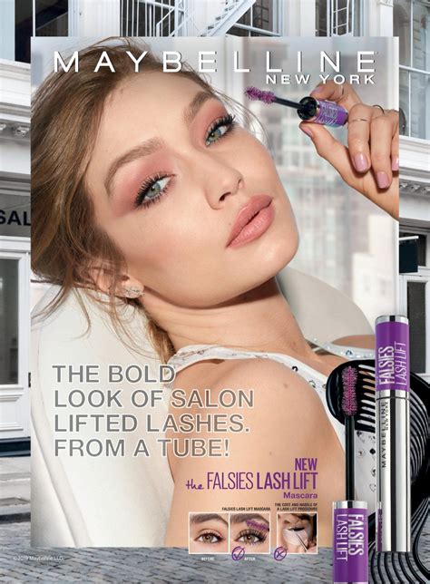 Veronica Gigi Hadid Modeling Gigi Hadid Maybelline Maybeline Mascara