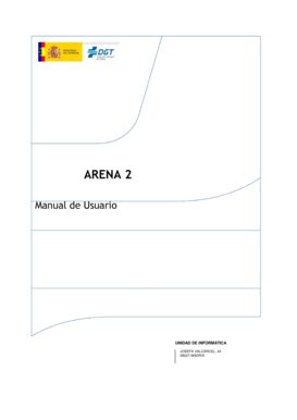 Fillable Online ARENA 2 Direcci N General De Tr Fico Fax Email Print